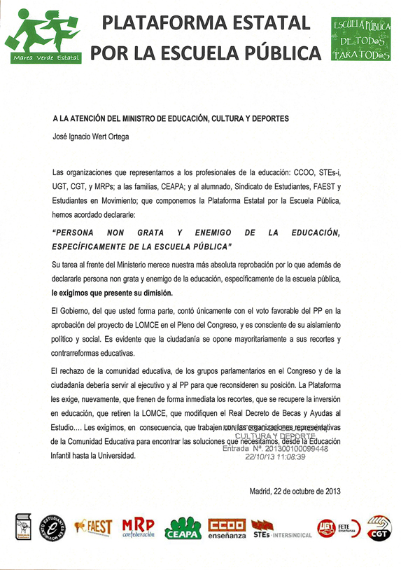 Wert, persona non grata